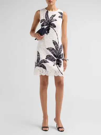 Kobi Halperin Women's Maren Palm Lace Mini Dress | Thumbnail 2 Kobi Halperin Women's Maren Palm Lace Mini Dress | Thumbnail 2