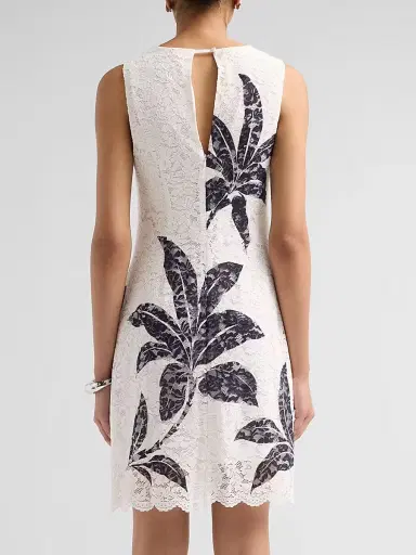 Kobi Halperin Women's Maren Palm Lace Mini Dress | Thumbnail 3 Kobi Halperin Women's Maren Palm Lace Mini Dress | Thumbnail 3