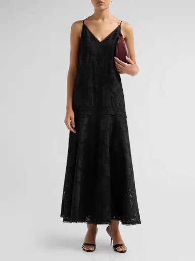 Kobi Halperin Women's Robbie 3D Floral Lace Maxi Dress | Thumbnail 2 Kobi Halperin Women's Robbie 3D Floral Lace Maxi Dress | Thumbnail 2