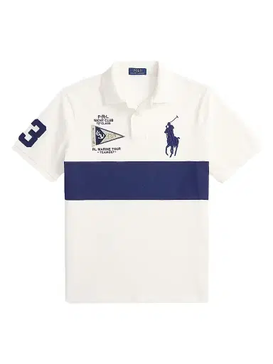 Polo Ralph Lauren Men's Custom-Slim-Fit Big Pony Mesh Polo Shirt | Thumbnail 1 Polo Ralph Lauren Men's Custom-Slim-Fit Big Pony Mesh Polo Shirt | Thumbnail 1