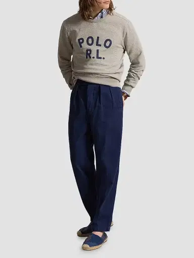 Polo Ralph Lauren Men's Logo Cotton-Blend Crewneck Sweatshirt - Dark Sport Heather - Size XXL | Thumbnail 2 Polo Ralph Lauren Men's Logo Cotton-Blend Crewneck Sweatshirt - Dark Sport Heather - Size XXL | Thumbnail 2