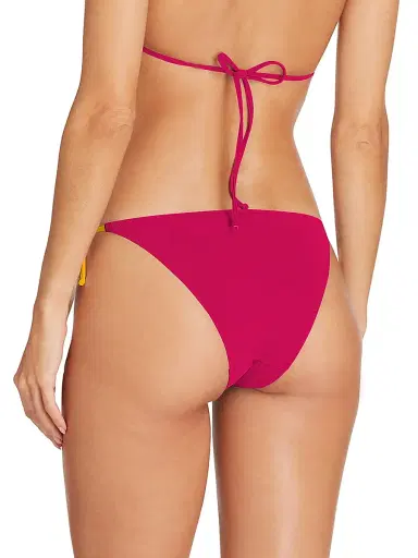 Valimare Women's Ibiza String Bikini Bottom - Fuchsia - Size Medium | Thumbnail 5