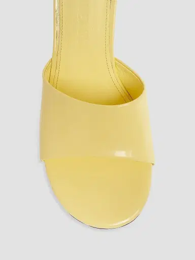 Jacquemus Women's Les Cubisto 70MM Leather Mules - Light Yellow - Size 7 | Thumbnail 5 Jacquemus Women's Les Cubisto 70MM Leather Mules - Light Yellow - Size 7 | Thumbnail 5