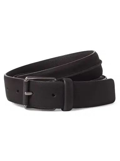 Zegna Men's Nubuck Belt | Thumbnail 1 Zegna Men's Nubuck Belt | Thumbnail 1