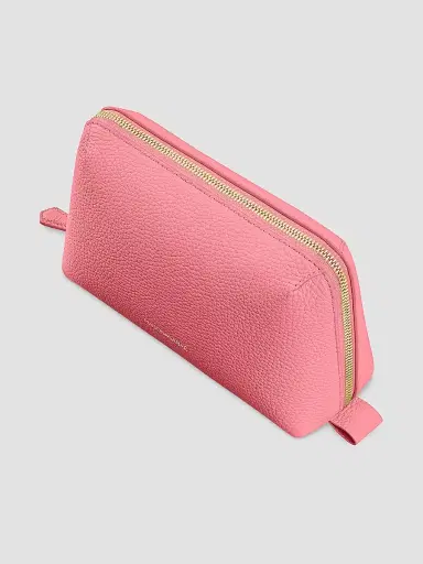 MAISON de SABRÉ Leather Tech Pouch - Candy Pink | Thumbnail 4