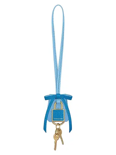 MAISON de SABRÉ Women's The Bow Padlock Charm - Sky Lapis | Thumbnail 1 MAISON de SABRÉ Women's The Bow Padlock Charm - Sky Lapis | Thumbnail 1