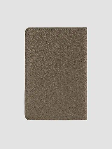 MAISON de SABRÉ Leather Passport Holder - Cashmere Matcha | Thumbnail 3