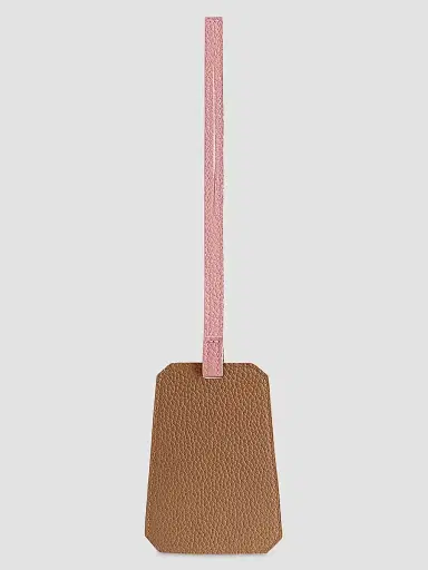 MAISON de SABRÉ Leather Luggage Tag - Sandstone Lily | Thumbnail 2