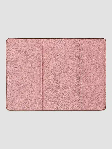 MAISON de SABRÉ Leather Passport Holder - Sandstone Lily | Thumbnail 2