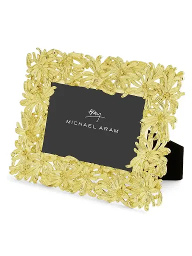 Michael Aram Dahlia 4'' x 6'' Frame | Thumbnail 3 Michael Aram Dahlia 4'' x 6'' Frame | Thumbnail 3