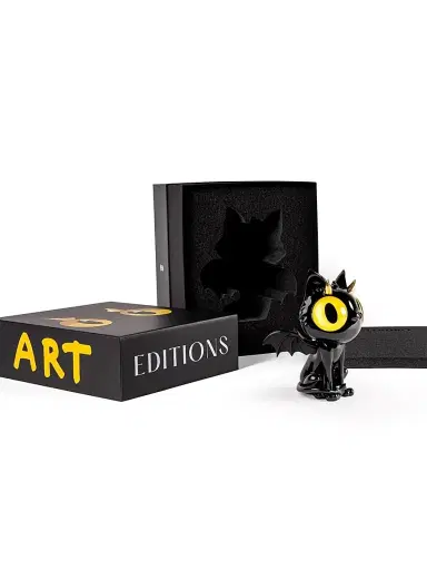 Lladro Little Devil Cat Porcelain Sculpture - Blackandgold | Thumbnail 6 Lladro Little Devil Cat Porcelain Sculpture - Blackandgold | Thumbnail 6