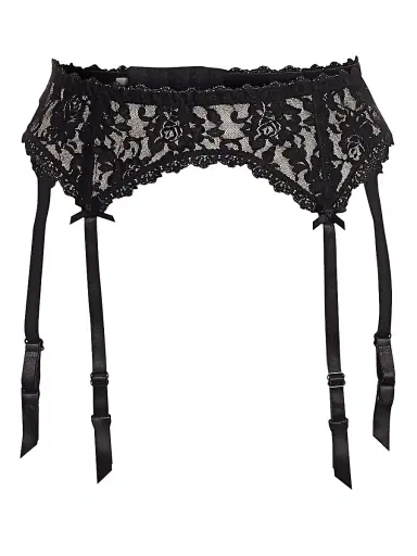 Hanky Panky Women's Signature Lace Garter Belt - Black - Size Large | Thumbnail 1 Hanky Panky Women's Signature Lace Garter Belt - Black - Size Large | Thumbnail 1