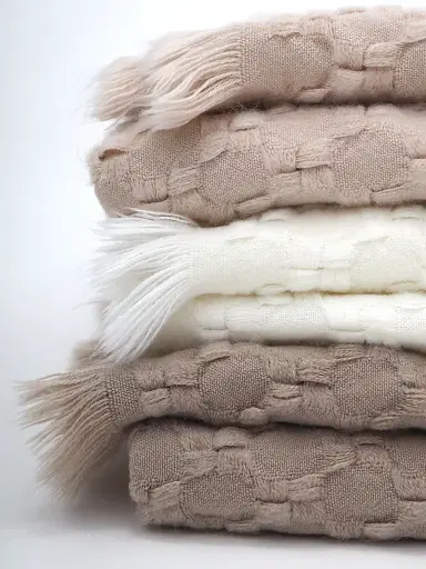 Pom Pom at Home Delphine Oversized Throw Blanket | Thumbnail 5 Pom Pom at Home Delphine Oversized Throw Blanket | Thumbnail 5