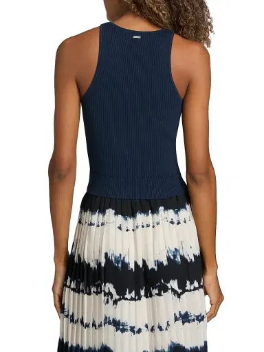 Toccin Women's Avery Racer Tank - Navy | Thumbnail 5 Toccin Women's Avery Racer Tank - Navy | Thumbnail 5