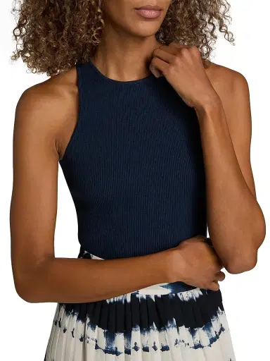 Toccin Women's Avery Racer Tank - Navy | Thumbnail 6 Toccin Women's Avery Racer Tank - Navy | Thumbnail 6