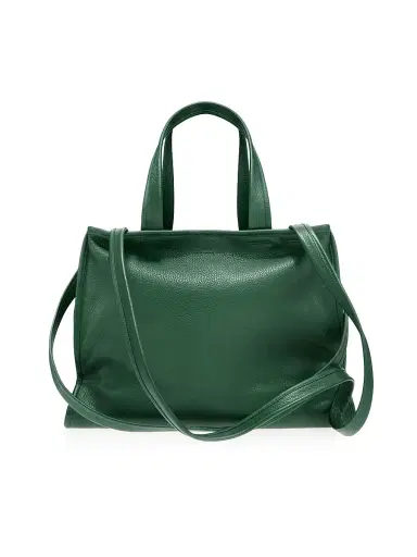 TELFAR Men's Medium Carry Logo Leather Bag | Thumbnail 3 TELFAR Men's Medium Carry Logo Leather Bag | Thumbnail 3