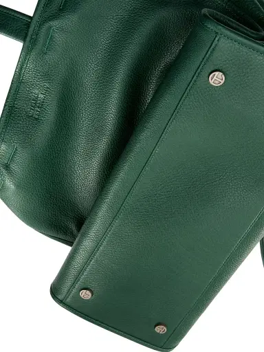 TELFAR Men's Medium Carry Logo Leather Bag | Thumbnail 6 TELFAR Men's Medium Carry Logo Leather Bag | Thumbnail 6