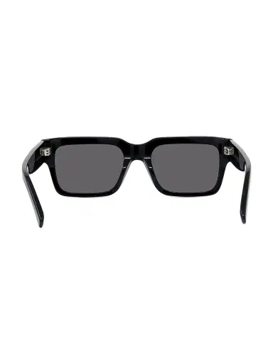 Givenchy Men's 53MM GV Day Acetate Sunglasses - Shiny Black Smoke | Thumbnail 5 Givenchy Men's 53MM GV Day Acetate Sunglasses - Shiny Black Smoke | Thumbnail 5