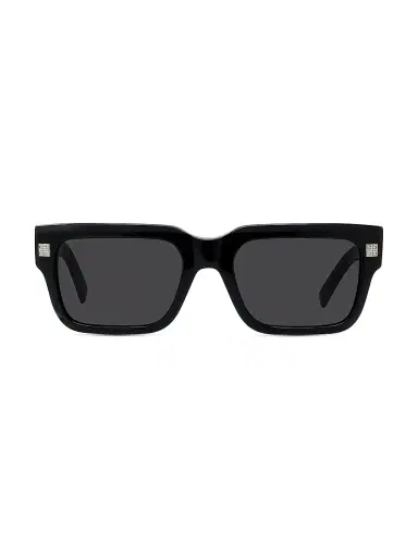 Givenchy Men's 53MM GV Day Acetate Sunglasses - Shiny Black Smoke | Thumbnail 1 Givenchy Men's 53MM GV Day Acetate Sunglasses - Shiny Black Smoke | Thumbnail 1