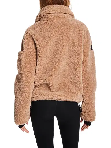 Sam. Women's Denver Sherpa Jacket - Camel - Size Large | Thumbnail 4 Sam. Women's Denver Sherpa Jacket - Camel - Size Large | Thumbnail 4