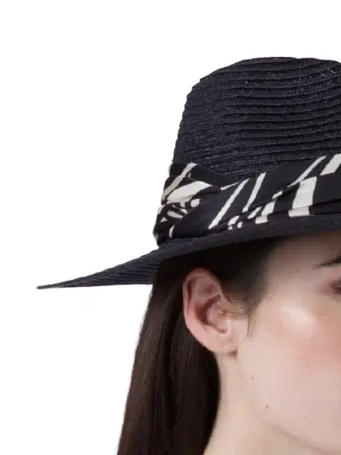 Eugenia Kim Women's Courtney Vented Hemp Fedora | Thumbnail 3
