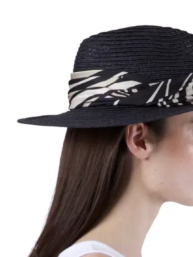Eugenia Kim Women's Courtney Vented Hemp Fedora | Thumbnail 4