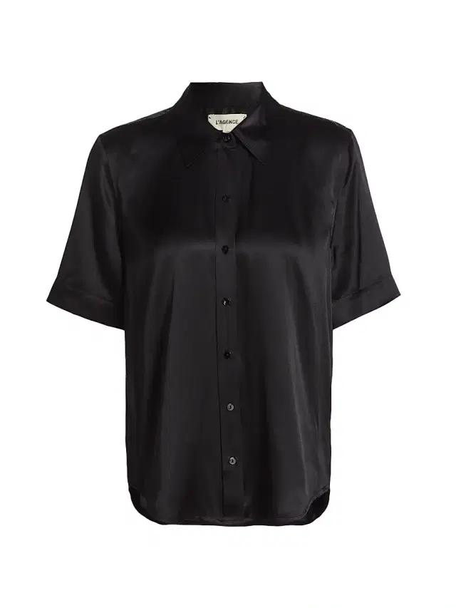 Women's Ellah Satin Silk Shirt