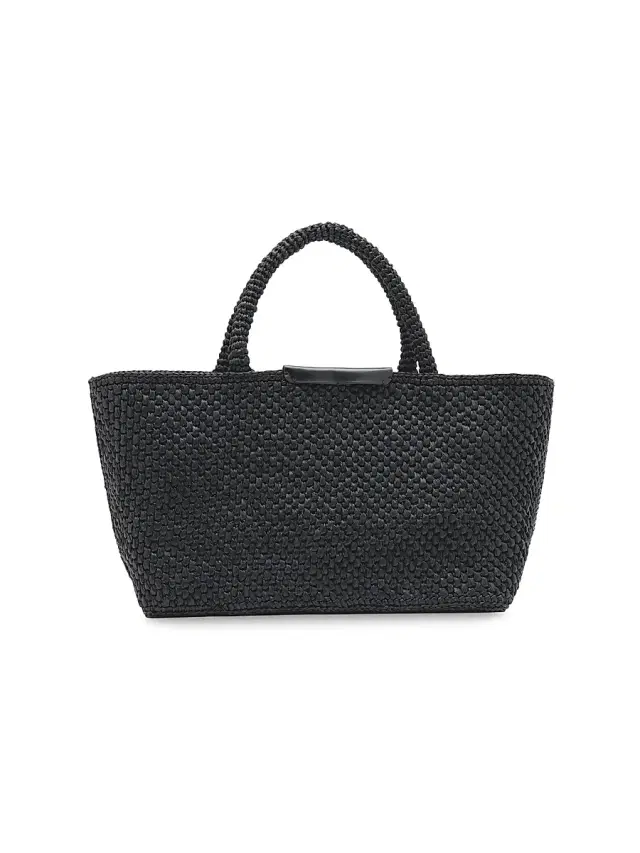 Proenza Schouler Women's East West Chelsea Raffia Tote Bag - Black