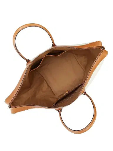 Polo Ralph Lauren Women's Extra-Large Bellport Canvas Tote Bag - Natural | Thumbnail 2
