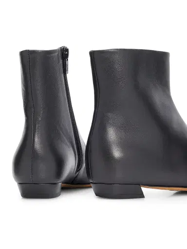 Proenza Schouler Women's Trap Flat Leather Ankle Boots - Black - Size 11 | Thumbnail 3 Proenza Schouler Women's Trap Flat Leather Ankle Boots - Black - Size 11 | Thumbnail 3
