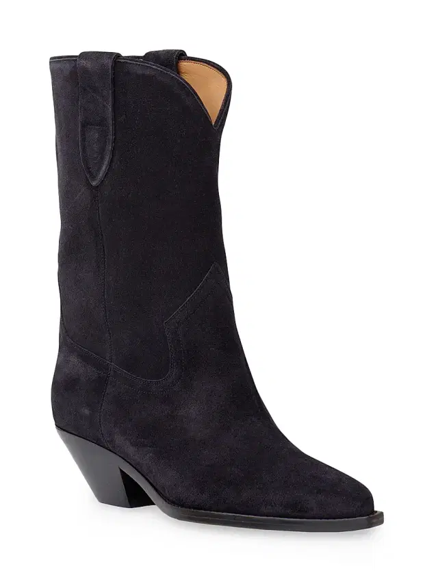 Isabel Marant Women's Dahope Suede Boots - Faded Black