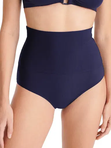 Eres Women's Gredin High-Rise Full-Coverage Bikini Bottoms - Nautique - Size 6 | Thumbnail 5
