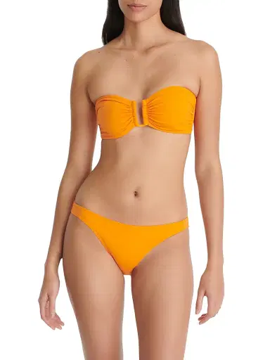 Eres Women's Show Bandeau Bikini Top - Kumquat - Size 10 | Thumbnail 3 Eres Women's Show Bandeau Bikini Top - Kumquat - Size 10 | Thumbnail 3