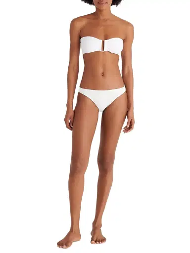 Eres Women's Show Bandeau Bikini Top - White | Thumbnail 2
