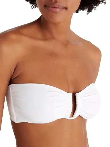 Eres Women's Show Bandeau Bikini Top - White | Thumbnail 5
