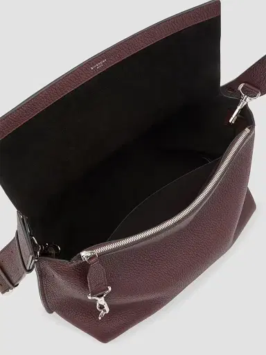 Givenchy Men's Fold Bag in Grained Leather - Ebony Brown | Thumbnail 5