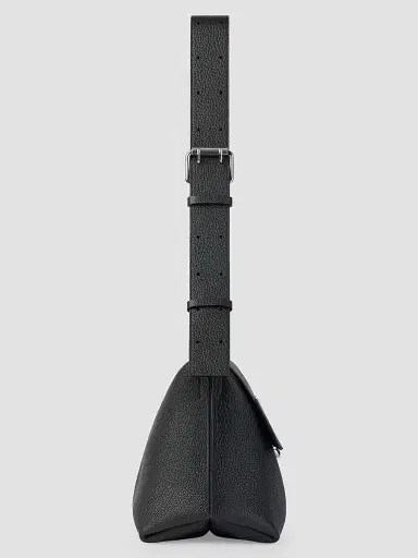 Givenchy Men's Fold Bag in Grained Leather - Black | Thumbnail 2 Givenchy Men's Fold Bag in Grained Leather - Black | Thumbnail 2
