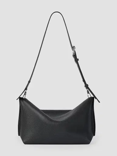 Givenchy Men's Fold Bag in Grained Leather - Black | Thumbnail 3 Givenchy Men's Fold Bag in Grained Leather - Black | Thumbnail 3