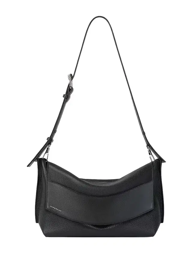 Givenchy Men's Fold Bag in Grained Leather - Black