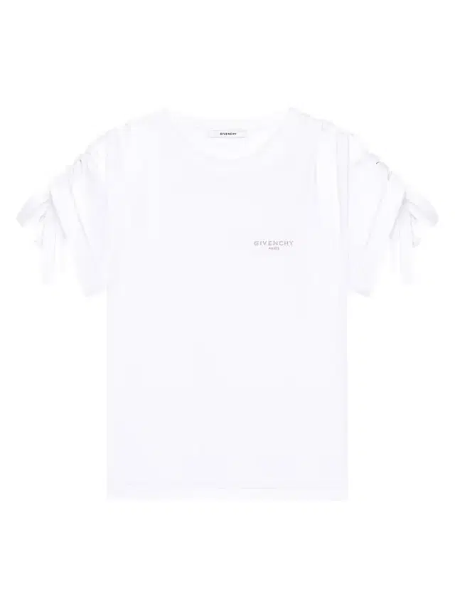 Givenchy Women's T-Shirt in Cotton with Bows - White
