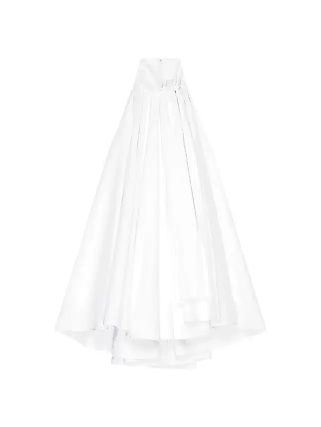 Women's Mini Dress in Poplin with Bow - White