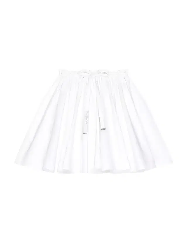 Givenchy Women's Mini Pleated Skirt in Poplin - White