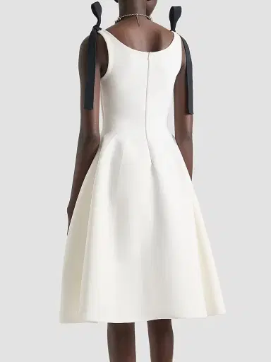 Givenchy Women's Dress in Compact Knit with Bows | Thumbnail 3 Givenchy Women's Dress in Compact Knit with Bows | Thumbnail 3