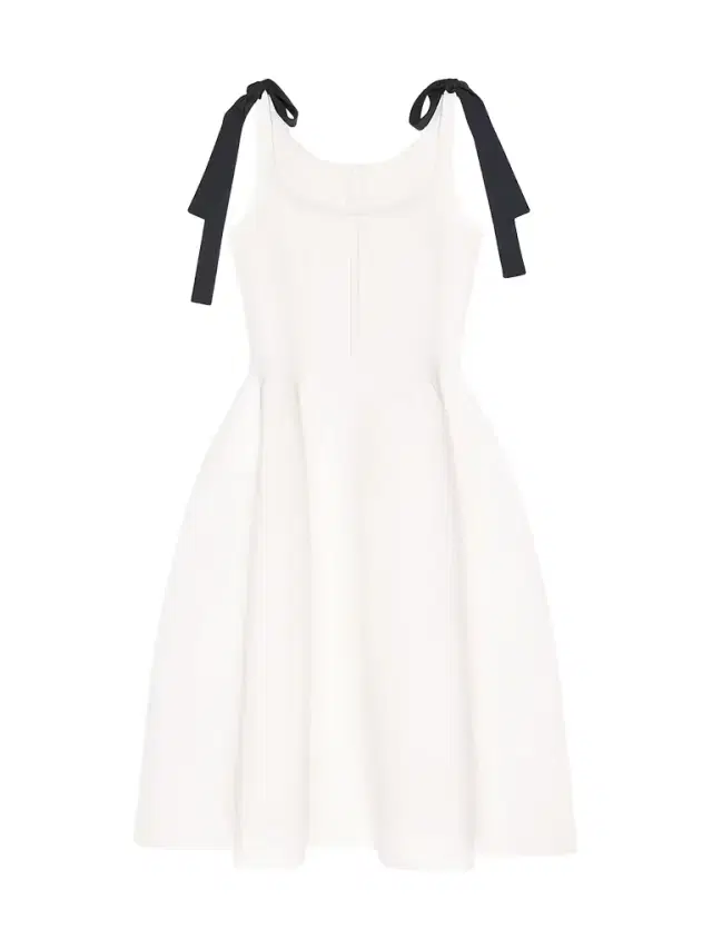 Givenchy Women's Dress in Compact Knit with Bows - White