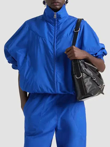 Givenchy Women's Blouson Jacket in Technical Cotton | Thumbnail 3