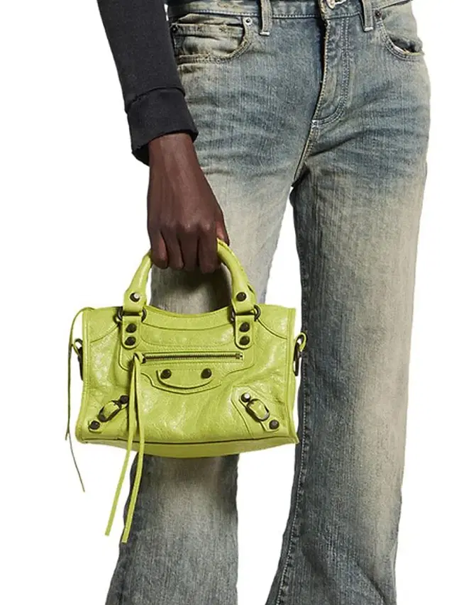 Balenciaga Women's Le City Mini Top Handle Bag - Pistache