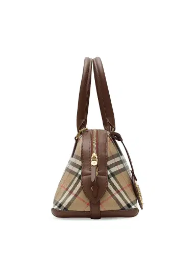 Burberry Women's Primrose Small Check Top Handle Bag | Thumbnail 2 Burberry Women's Primrose Small Check Top Handle Bag | Thumbnail 2