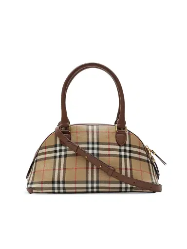 Burberry Women's Primrose Small Check Top Handle Bag | Thumbnail 3 Burberry Women's Primrose Small Check Top Handle Bag | Thumbnail 3