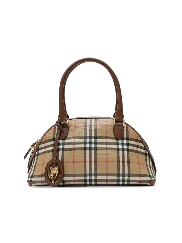 Women's Primrose  Check Top Handle Bag - Archive Beige