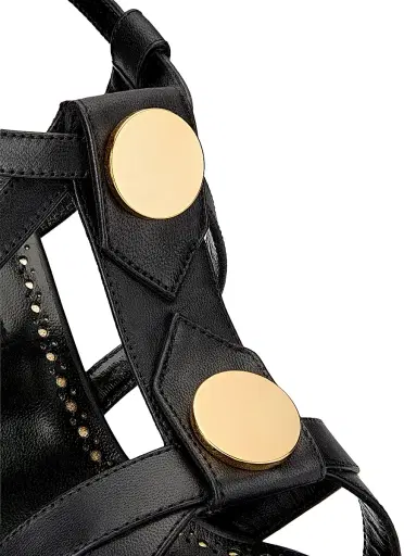 Manolo Blahnik Women's Giza 105MM Leather Sandals | Thumbnail 5